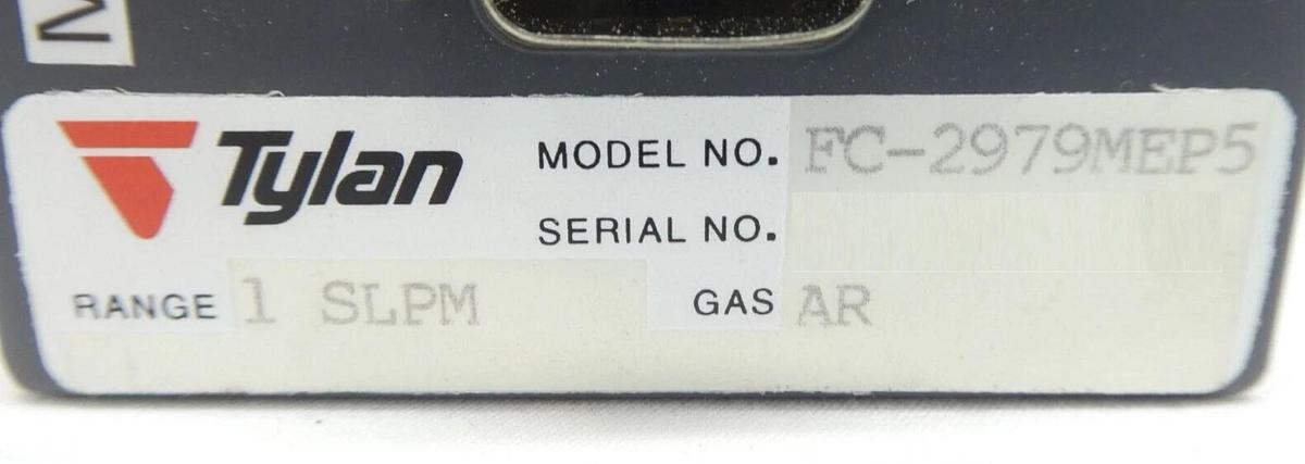 Used Tylan FC-2979MEP5 Mass Flow Controller MFC 1 SLPM Ar Reseller Lot of 6 Working