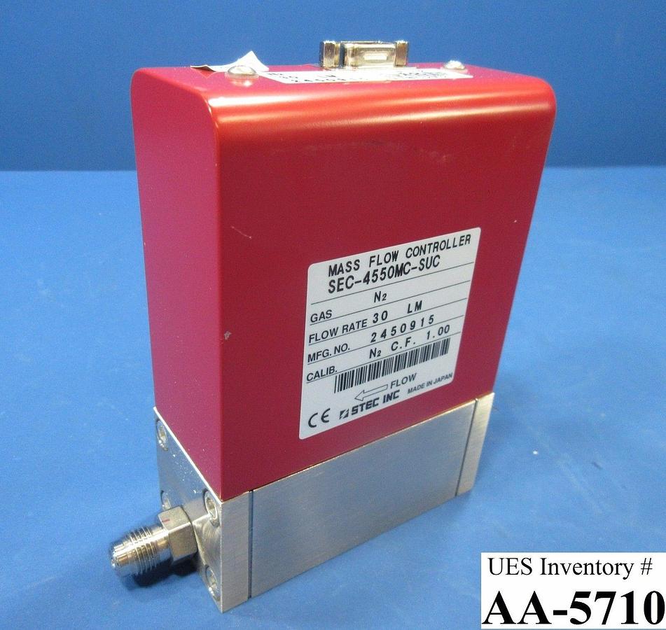 Used Horiba STEC SEC-4550MC-SUC Mass Flow Controller MFC N2 30LM Used Working