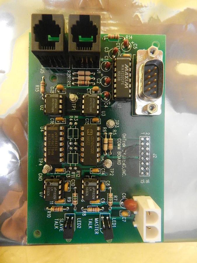 Used OnTrak Systems 22-8875-003 COMM Board PCB Used Working