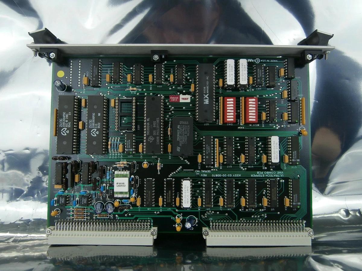 Used Ultratech Stepper 03-20-00870 VME Combo PCB Card Rev. B1 4700 Titan Used Working