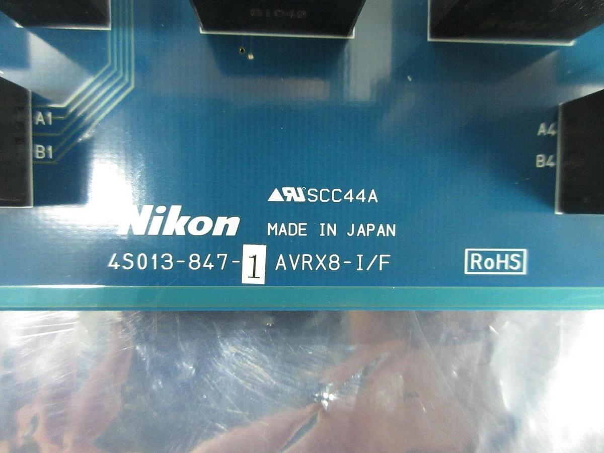 Used Nikon 4S013-847-1 Interface Board PCB AVRX8-I/F NSR-S620D ArF Immersion Used