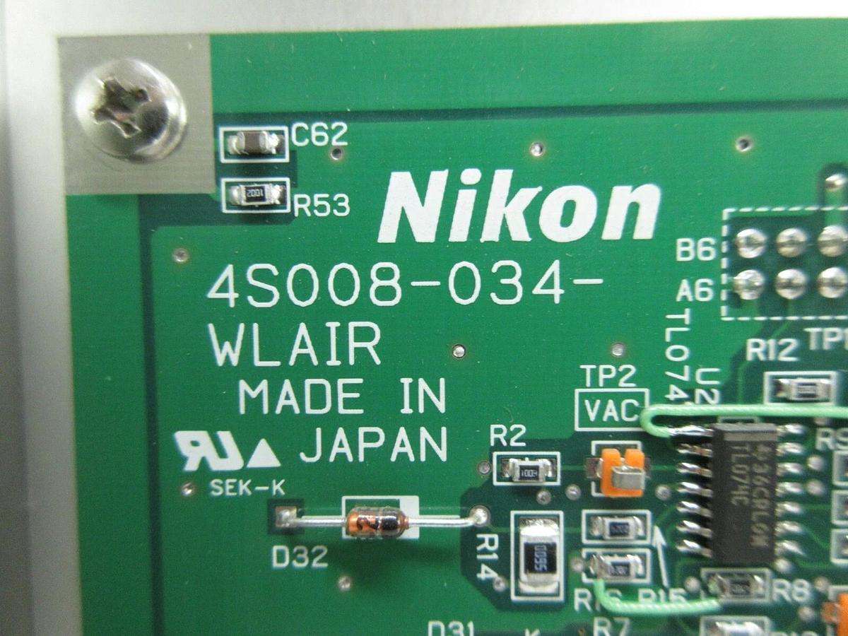 Used Nikon Precision 4K191-928 Pneumatic Control Unit SP1212W KBB18600-5 NSR Working