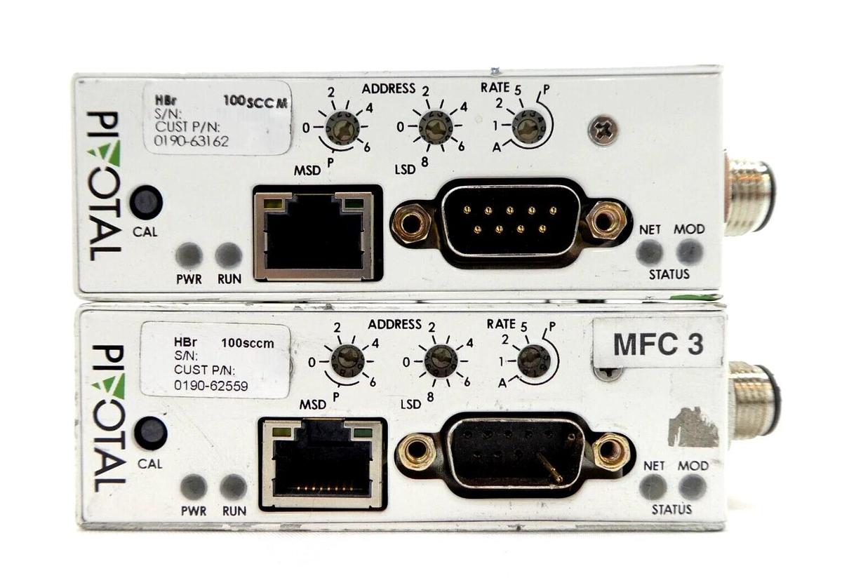 Used Pivotal Systems GFC Mass Flow Controller MFC 32-03000 32-02783 Lot of 12 Working