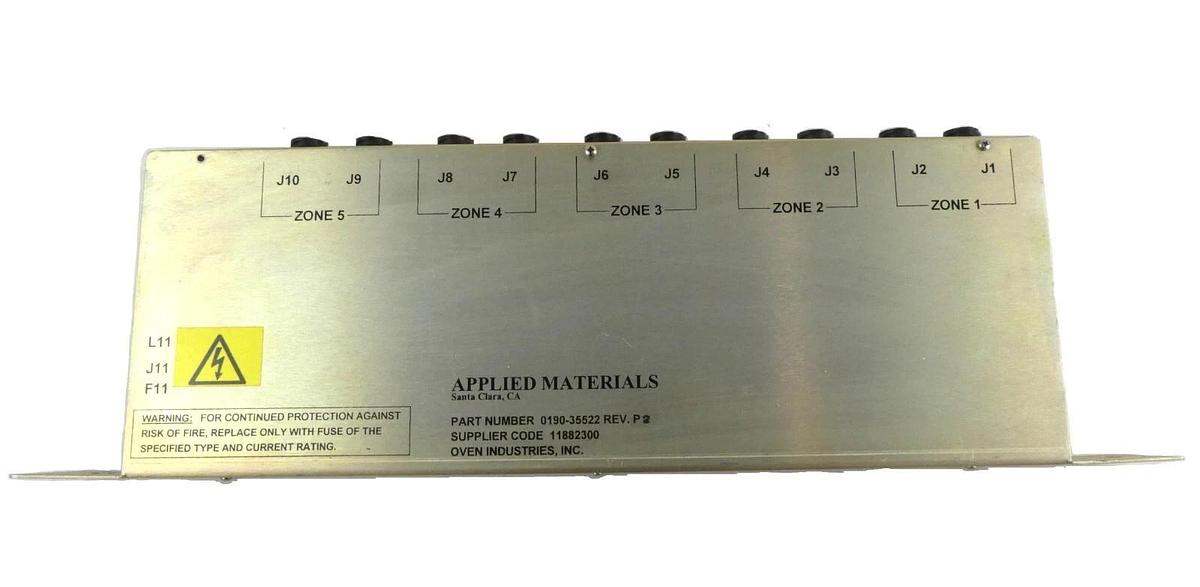 Used AMAT Applied Materials 0190-35522 Heater Jacket Controller Working Surplus