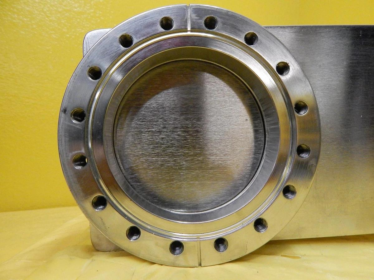 Used Nor-Cal Products 11222-0400R UHV Pneumatic Linear Gate Valve Working Surplus
