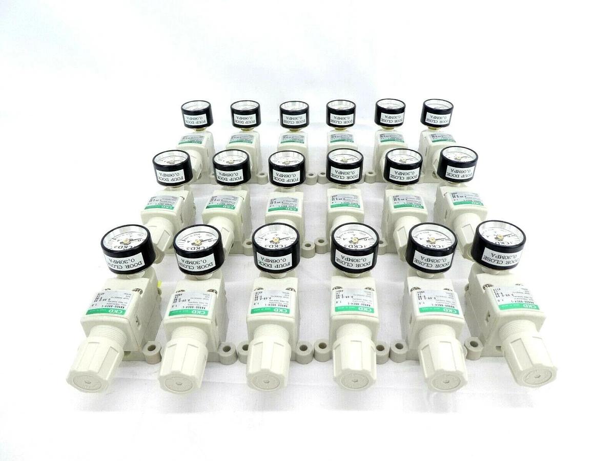 Used CKD RB500-SSC4-L Compact Regulator TEL Lithius Lot of 18 Working Surplus