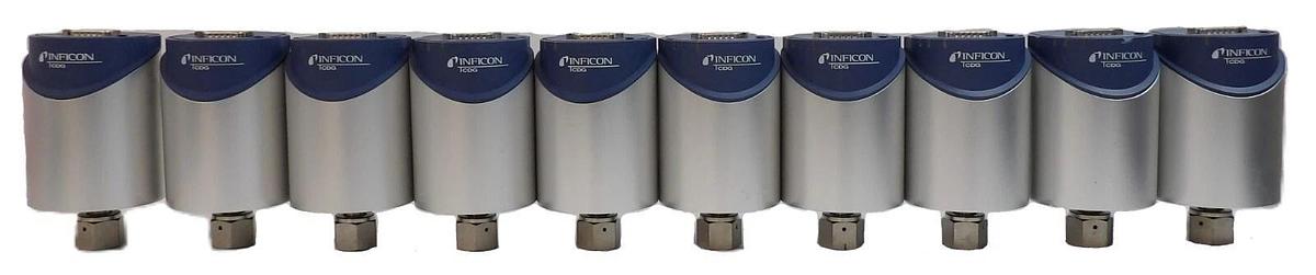 Used Inficon 390-144 Baratron Transducer CDG100D Reseller Lot of 10 Working Surplus