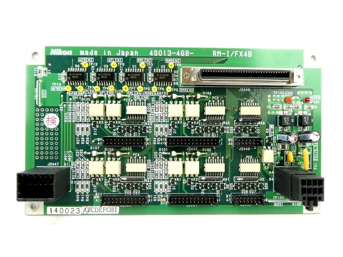 Used Nikon 4S013-468 RM-I/FX4B Board PCB NSR System Working Spare