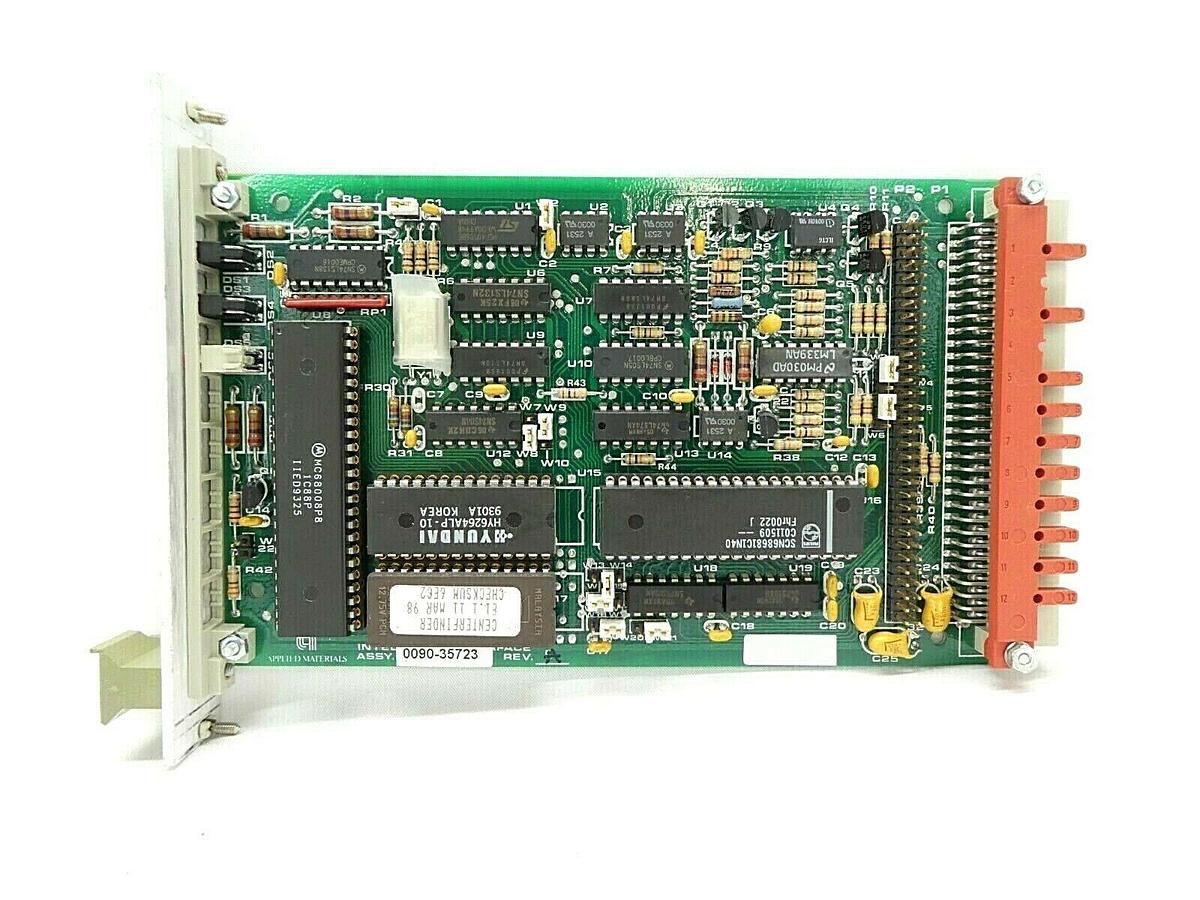 Used AMAT Applied Materials 0090-35723 Wafer Center Finder SBC PCB Card Working