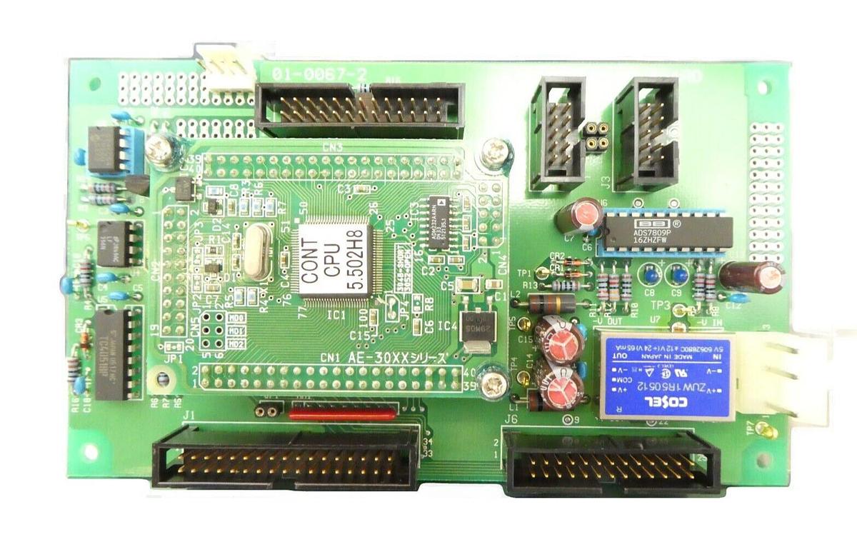 Used Nihon Koshuha 01-0067-2 RF Tuner PCB 4ETUNER CPU Board 5.502H8 Working Surplus