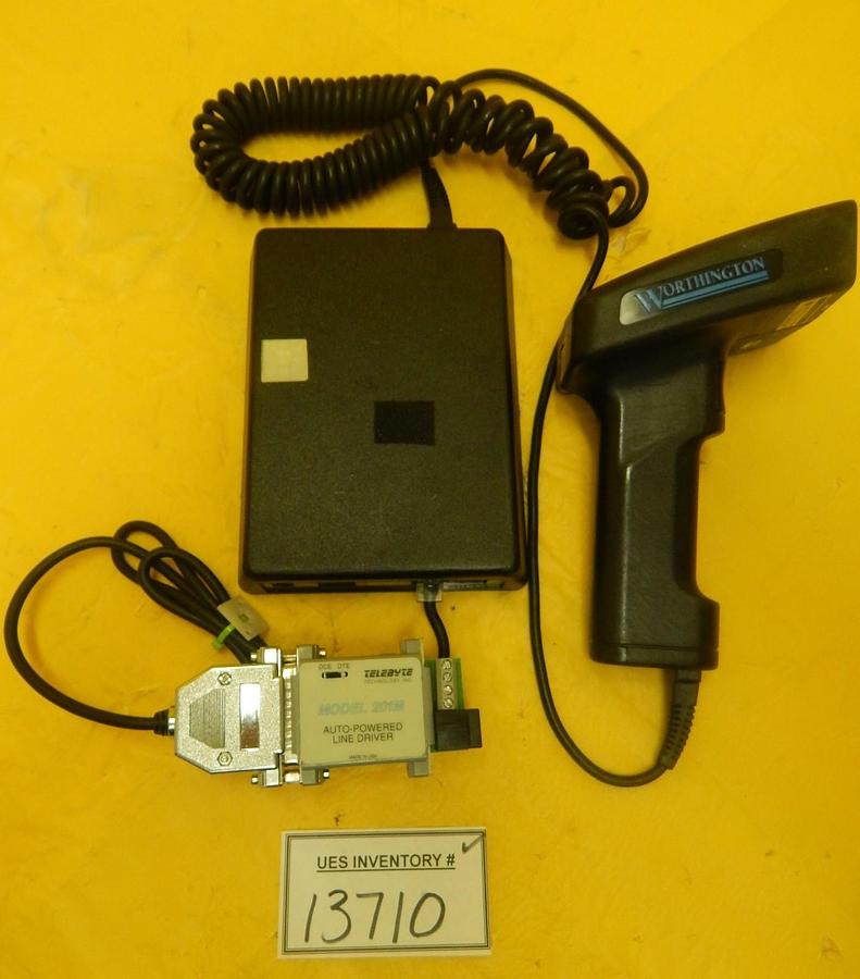 Used Worthington Data Solutions LZ200 Barcode Scanner with R11/12 Data Reader Used