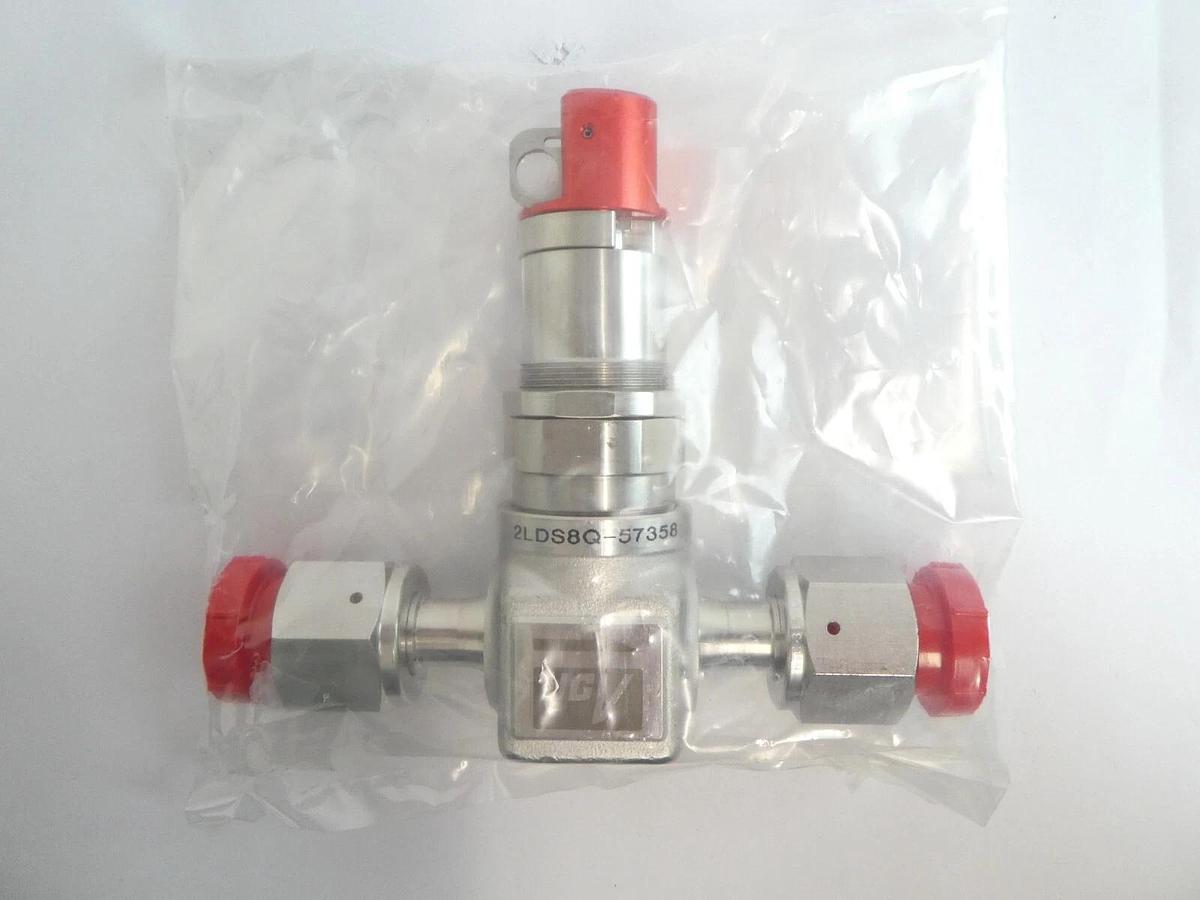 Ham-Let 2LDS8Q-57358 1/2 Shutoff Valve UCV Reseller Lot of 2 New Surplus