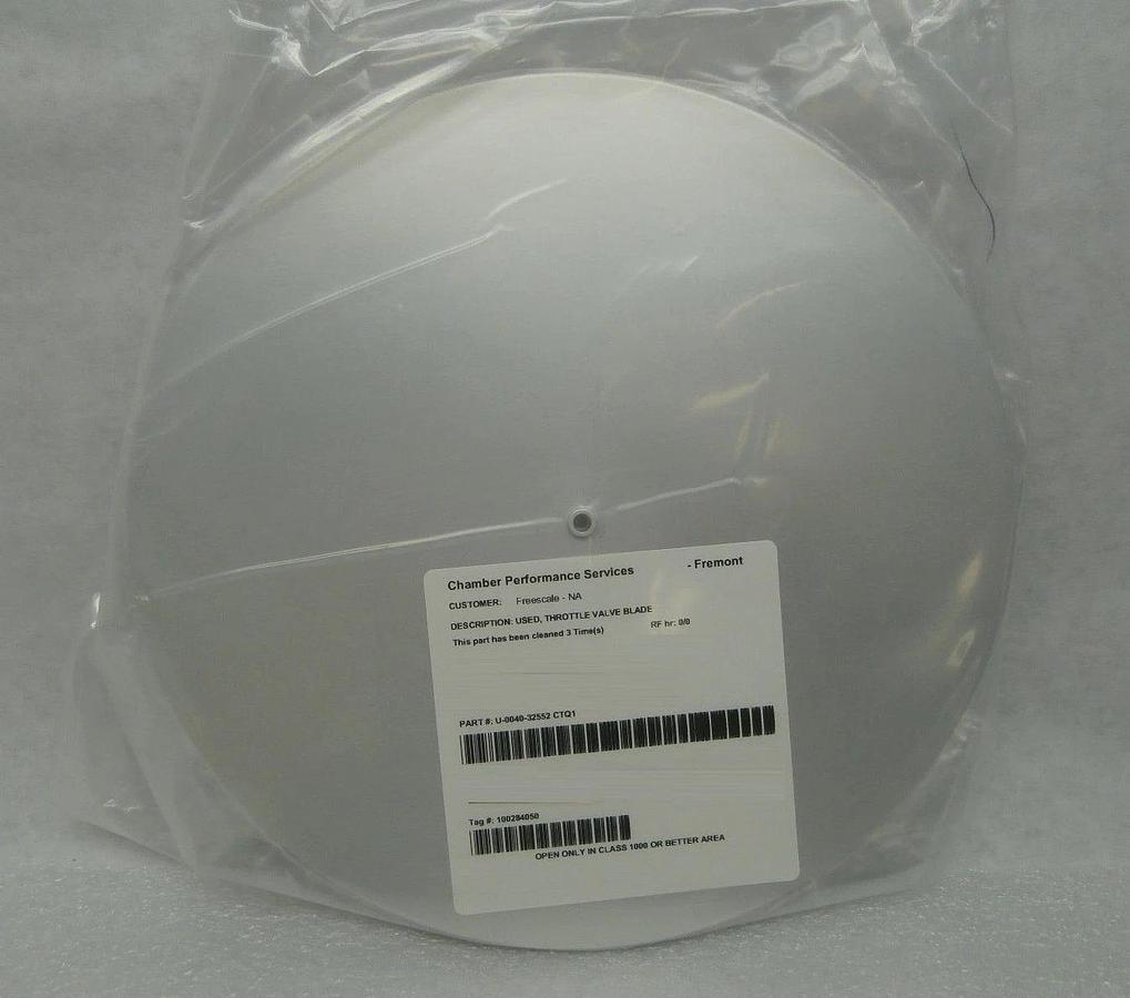 Used AMAT Applied Materials 0040-32552 Throttle Valve Blade Refurbished