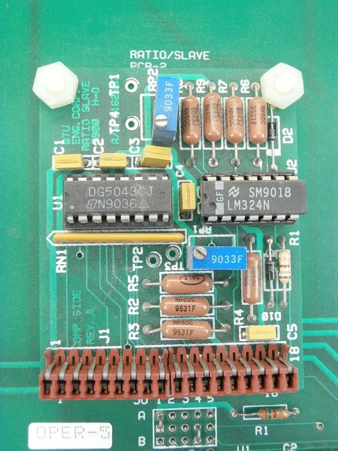 Used BTU Engineering 3162012 Signal Processor Pyrogenic Oxidation VME PCB Card Used