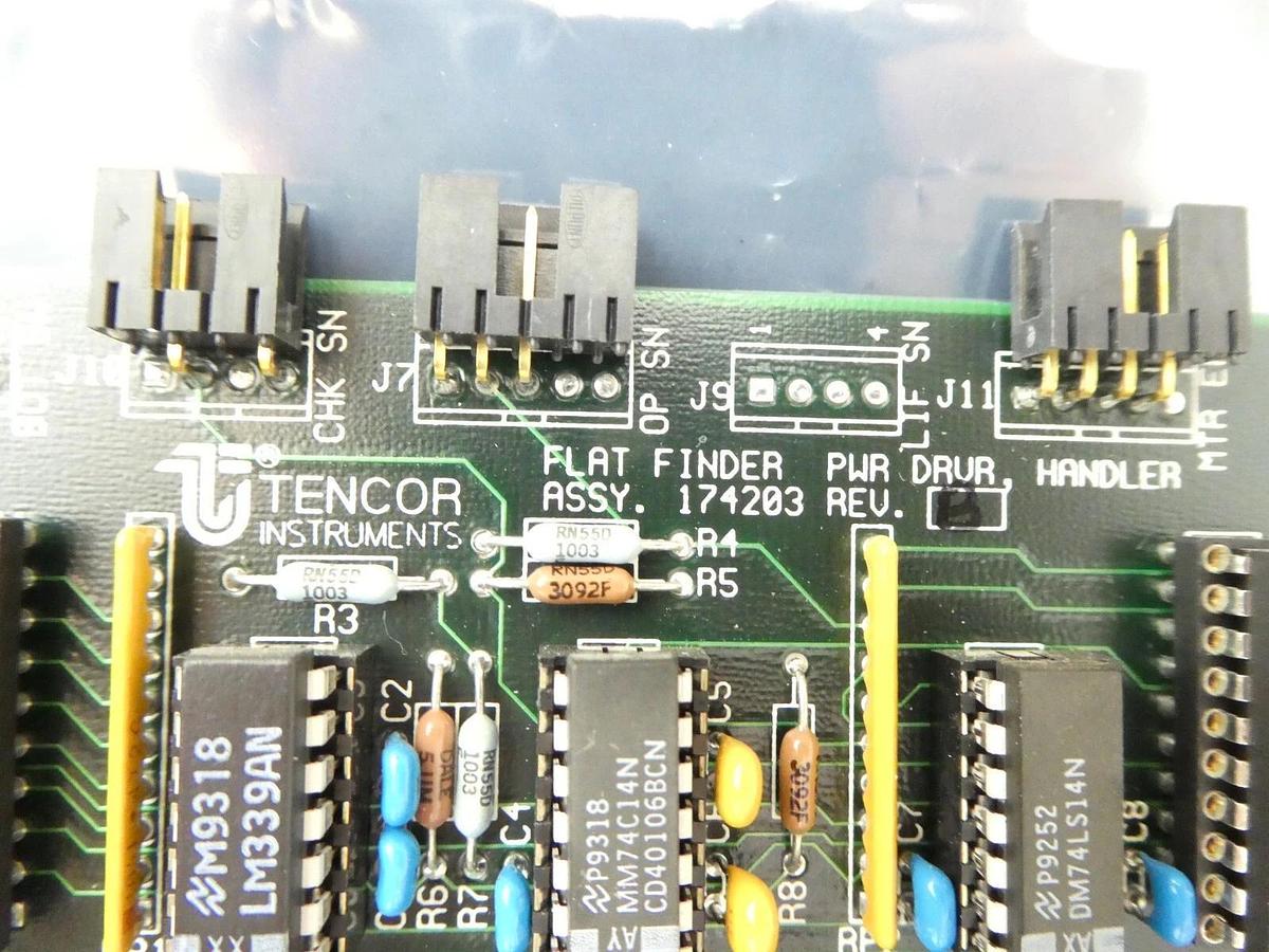 Used Tencor Instruments 174203 Flat Finder Power Driver Handler PCB P-2H Working