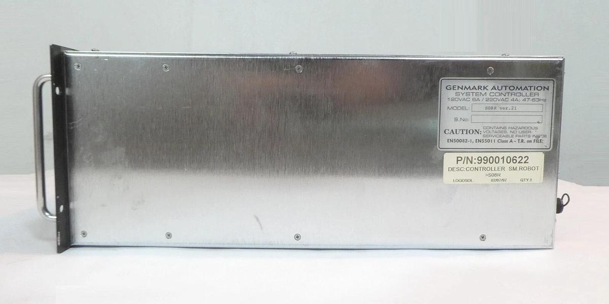 Used Genmark S08R Series Wafer Handling SM Robot and Controller Set 990010622 Working