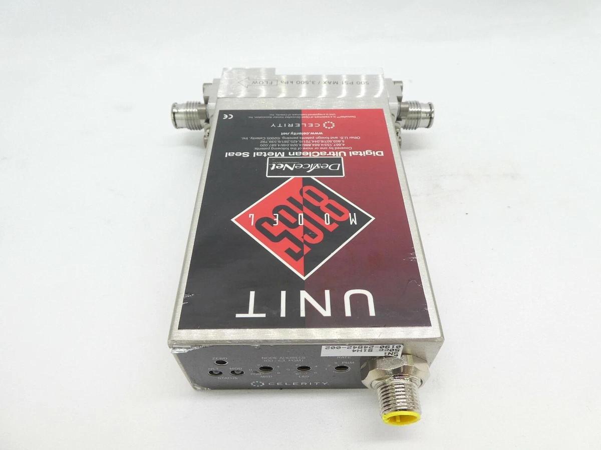 Used Celerity UFC-8165 Mass Flow Controller MFC AMAT 0190-24842 50cc SiH4 Working