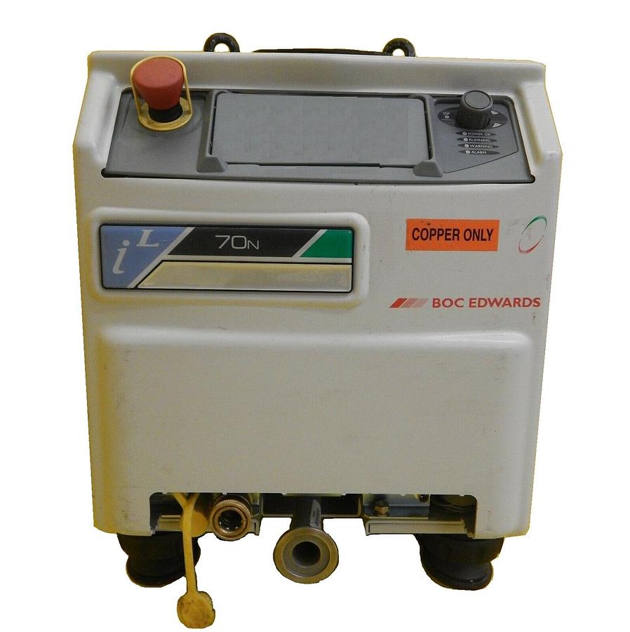 Used iL70N Edwards A533-55-945 Dry Vacuum Pump 50305 Hours Copper Cu Tested Working