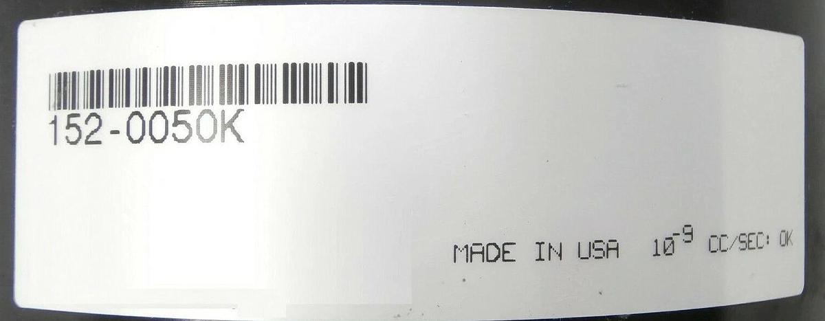 Used MKS Instruments 152-0050K-S02 Isolation Vacuum Valve NW50 Lam Continuum Spare