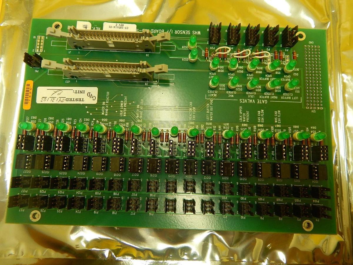 Used ASM 03-185614-01 WHS Sensor I/F Board PCB 16-186980D01 Epsilon 3000 Used Working