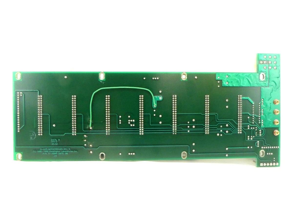 Used Kensington 77-4000-6076-00 6-Axis Motherboard PCB Card Rev. D Working Spare