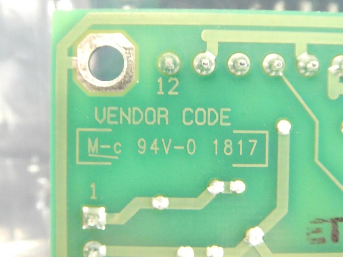 Used Varian Semiconductor Equipment E15004420 Manipulator Front Panel PCB Working