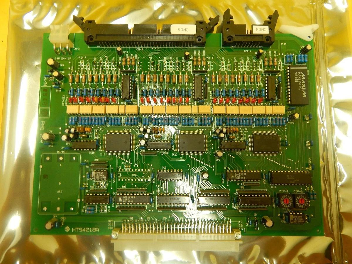 Used Hitachi HT94218A PM1 PCB Card Ver. A M-712E Shallow Trench Etcher Working Spare