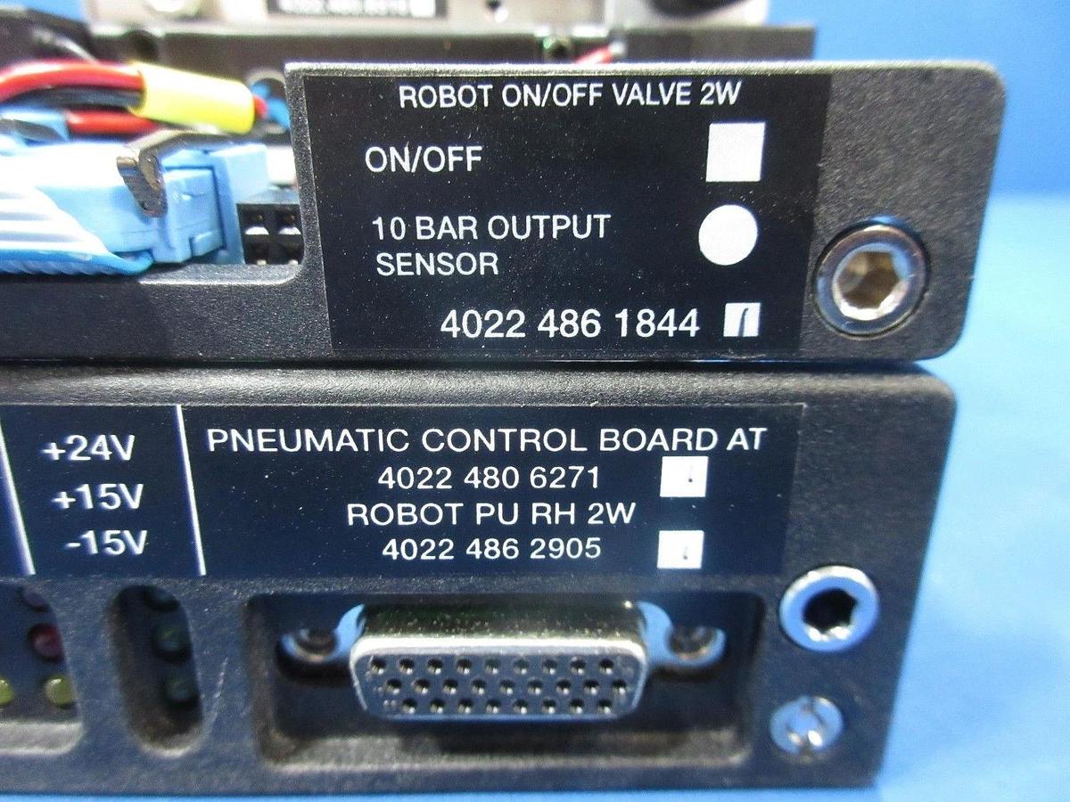 Used ASML 4022.486.29051 RH Pneumatic Manifold ASML Stepper Dual Scan Used Working