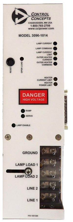 Used Control Concepts 3096-1014 SCR Power Controller AMAT 0190-15904 Working Surplus