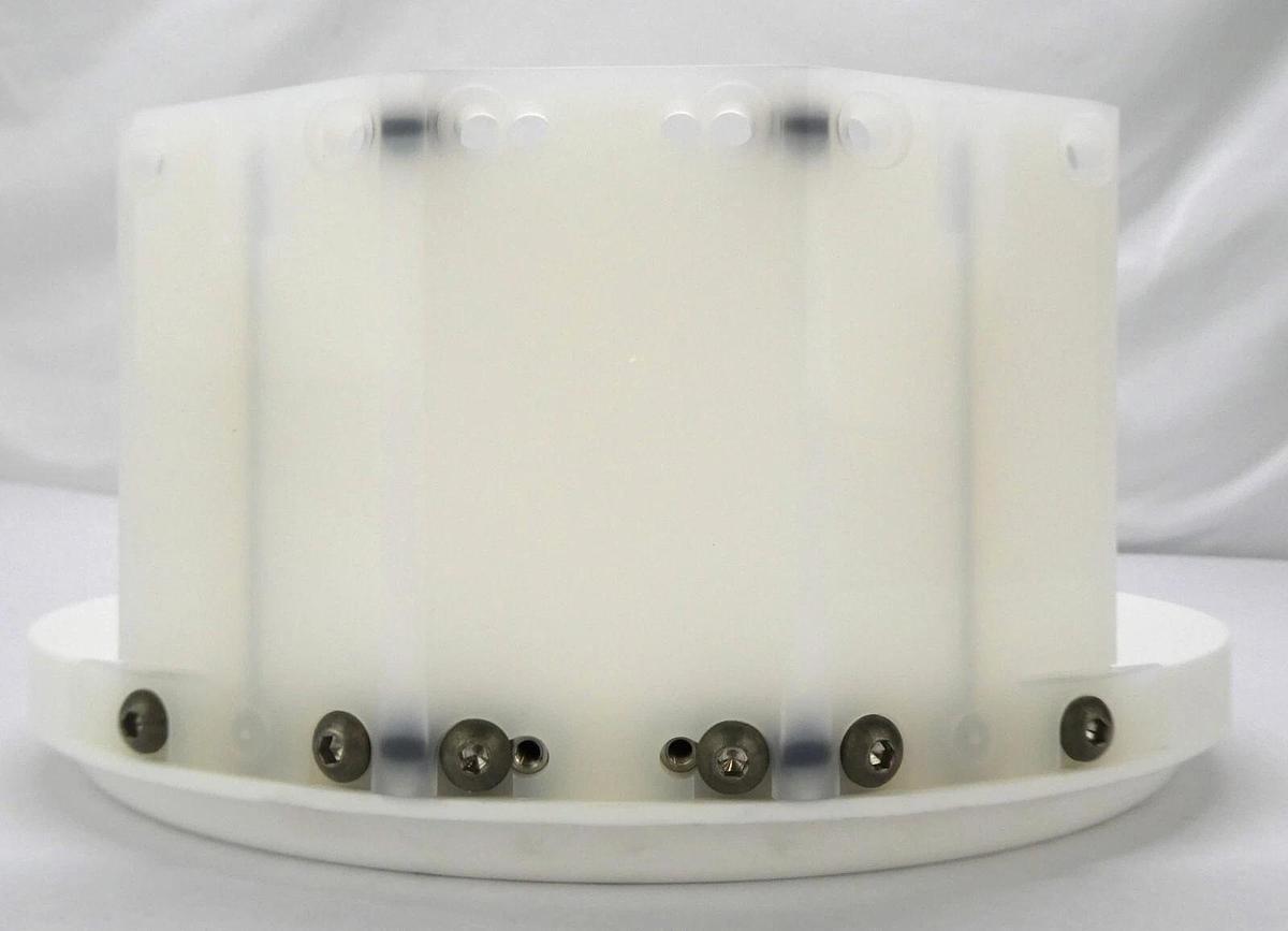 Used Novellus Systems 02-130754-00 169mm PPS Cup 2752402-9 Copper Exposed Working