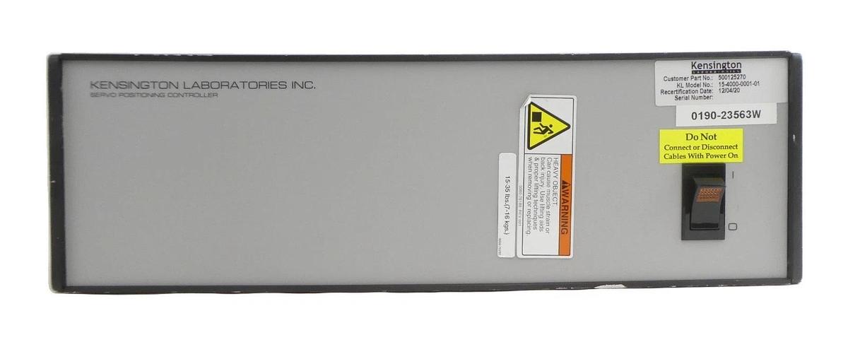 Refurbished Kensington 15-4000-0001-01 Servo Controller M4000 AMAT 0190-23563W Refurbished