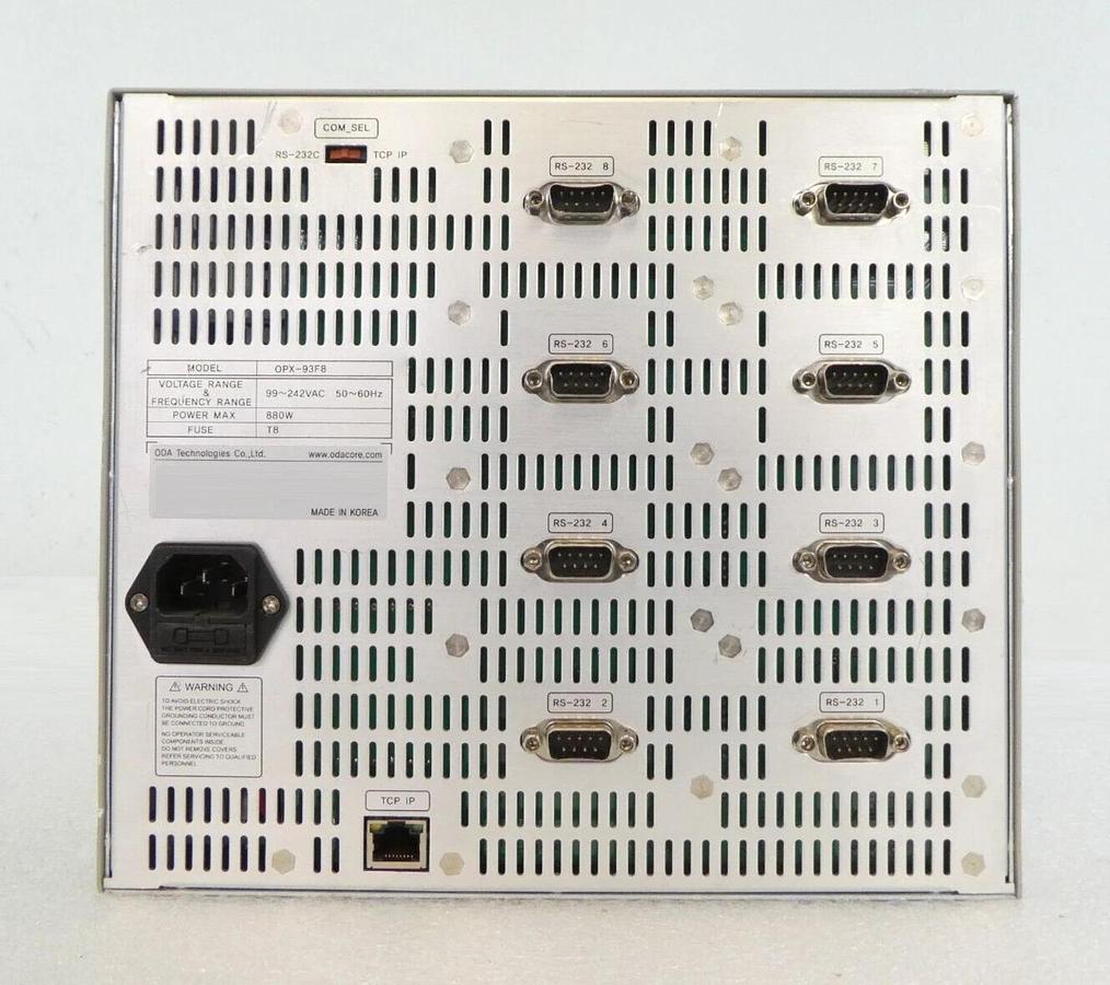 Used ODA Technologies OPX-93F8 4-Channel Adjustable Power Supply Stack Surplus