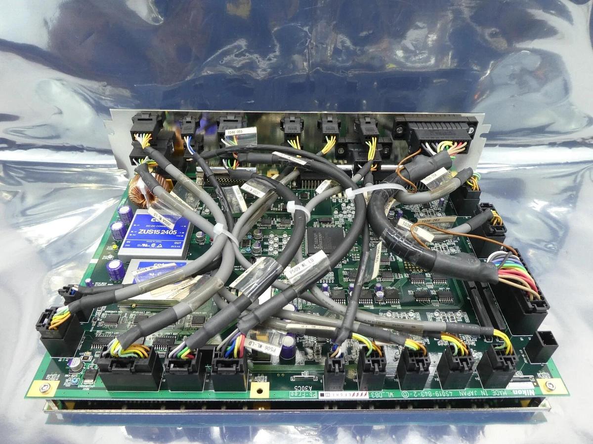 Used Nikon 4S019-843-2-Ⓓ Processor PCB Card WL_DB3 NSR Series System Working Surplus