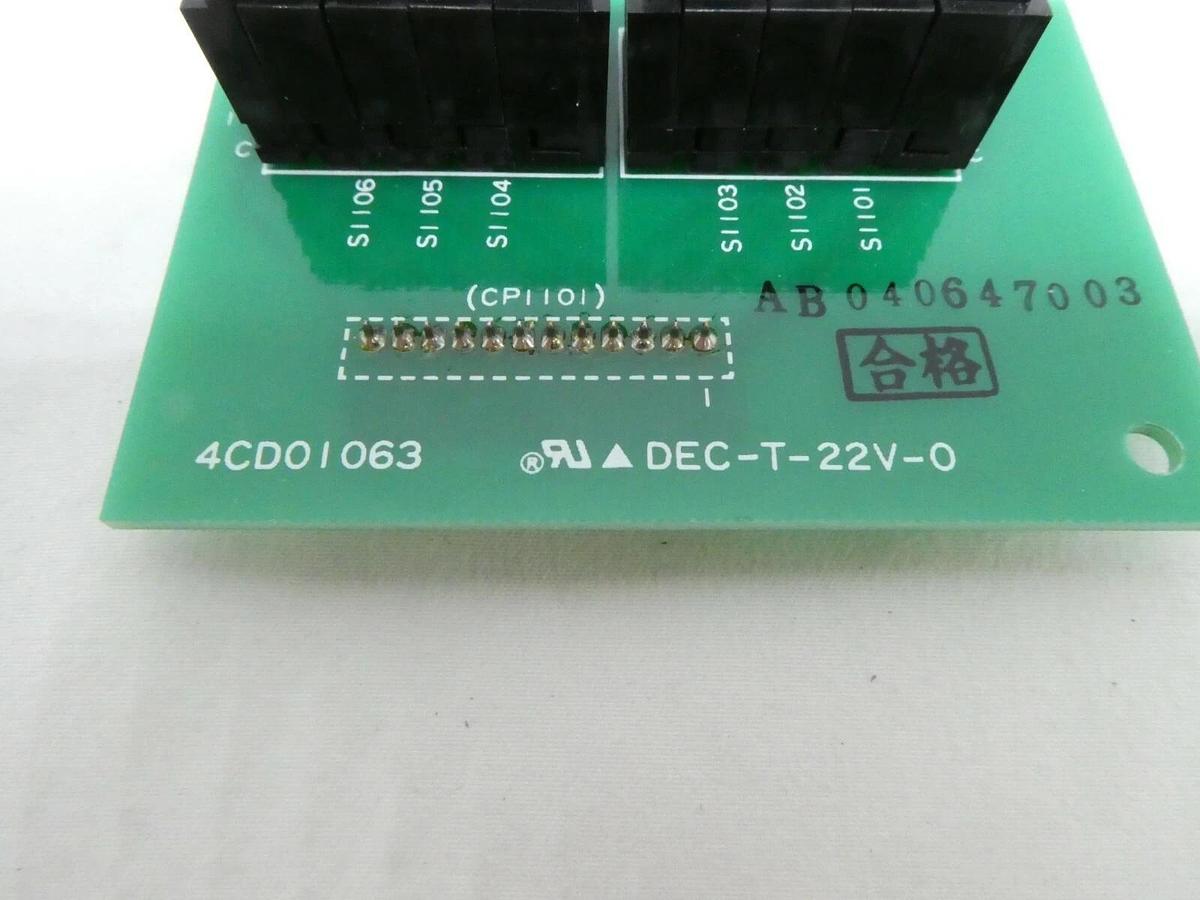 Used Hitachi Kokusai Denki 4CD01063 Mechanical Dial Counter PCB Mikro Sonic Working