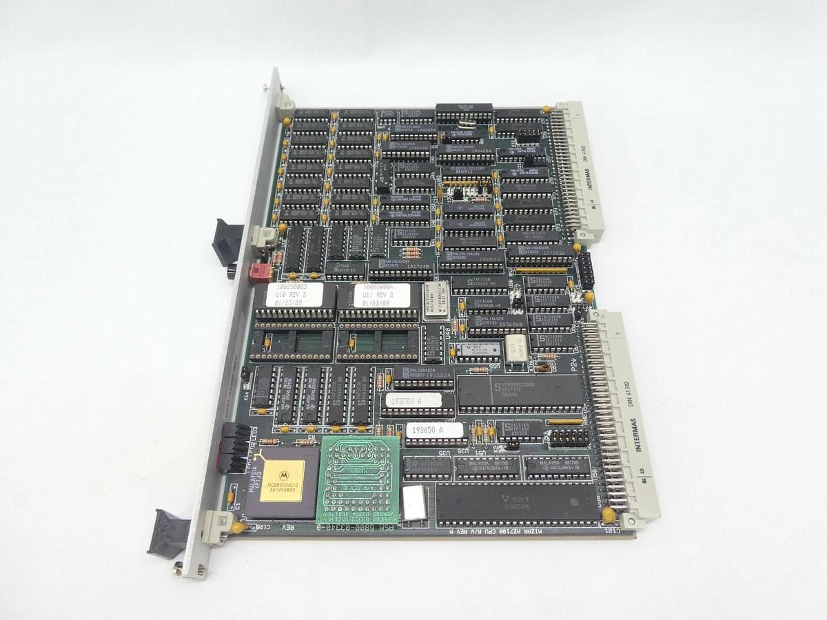 Used Mizar MZ7100 CPU VMEBus PCB Card 6800-03340-0007R Varian 100622001 As-Is