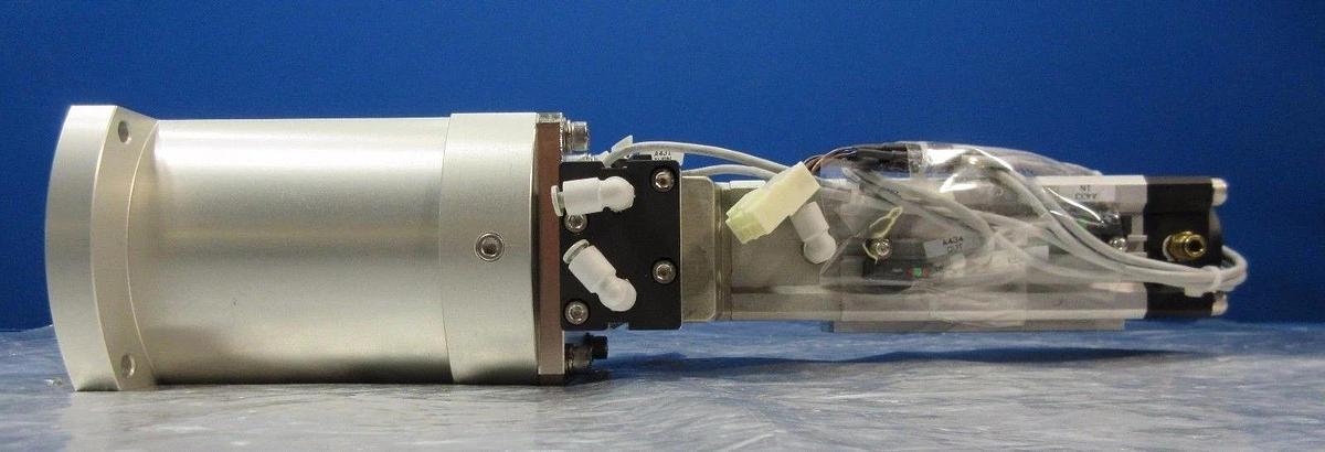 Used SMC MRQFS40-70CAX-F79W-X3 Rotary Cylinder Assembly Kokusai Vertron Used Working