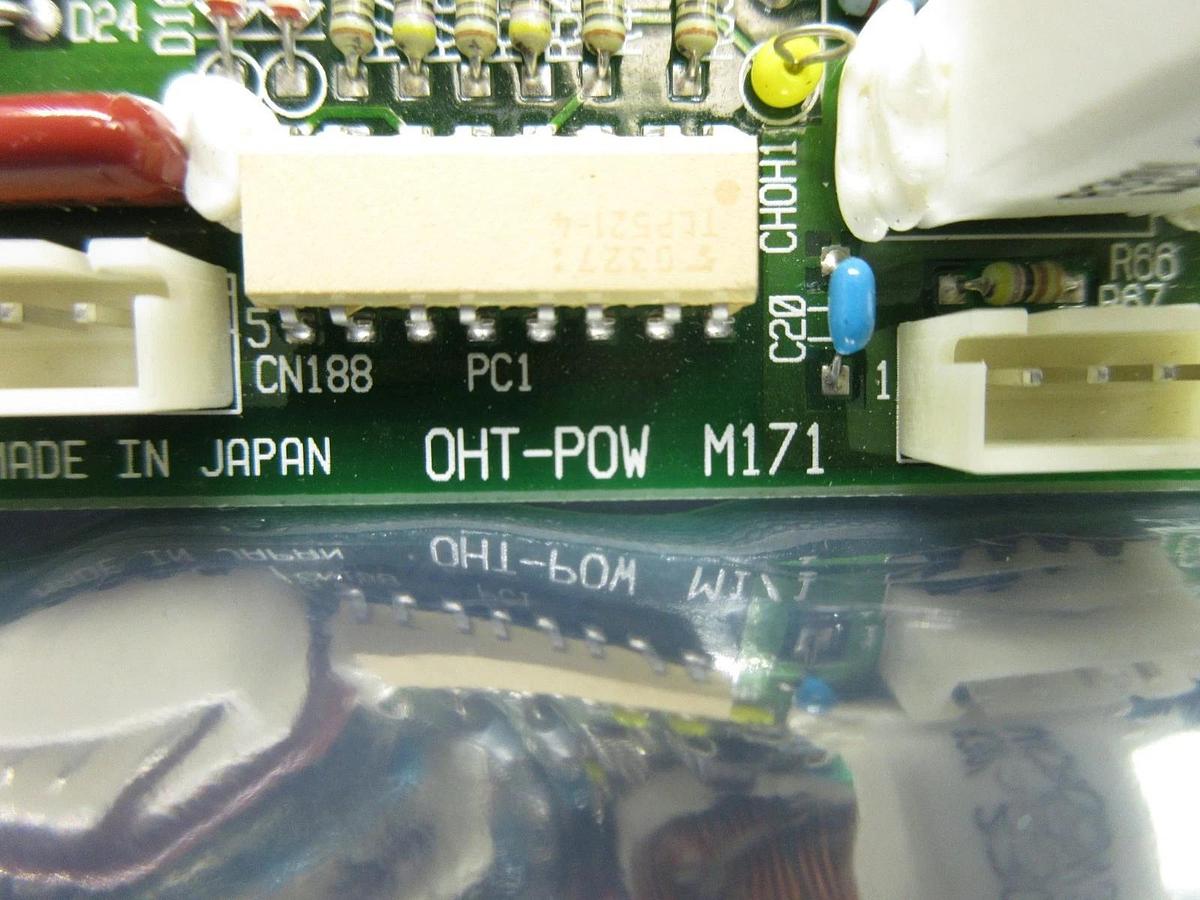 Used Shinko Electric 3ASSYC806100 OHT Power Board PCB OHT-POW Asyst VHT5-1-1 OHV Used