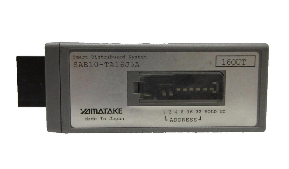 Used Yamatake SAB10-TA16J5A Smart Distributed System Nitto Denko MA3000-II Used