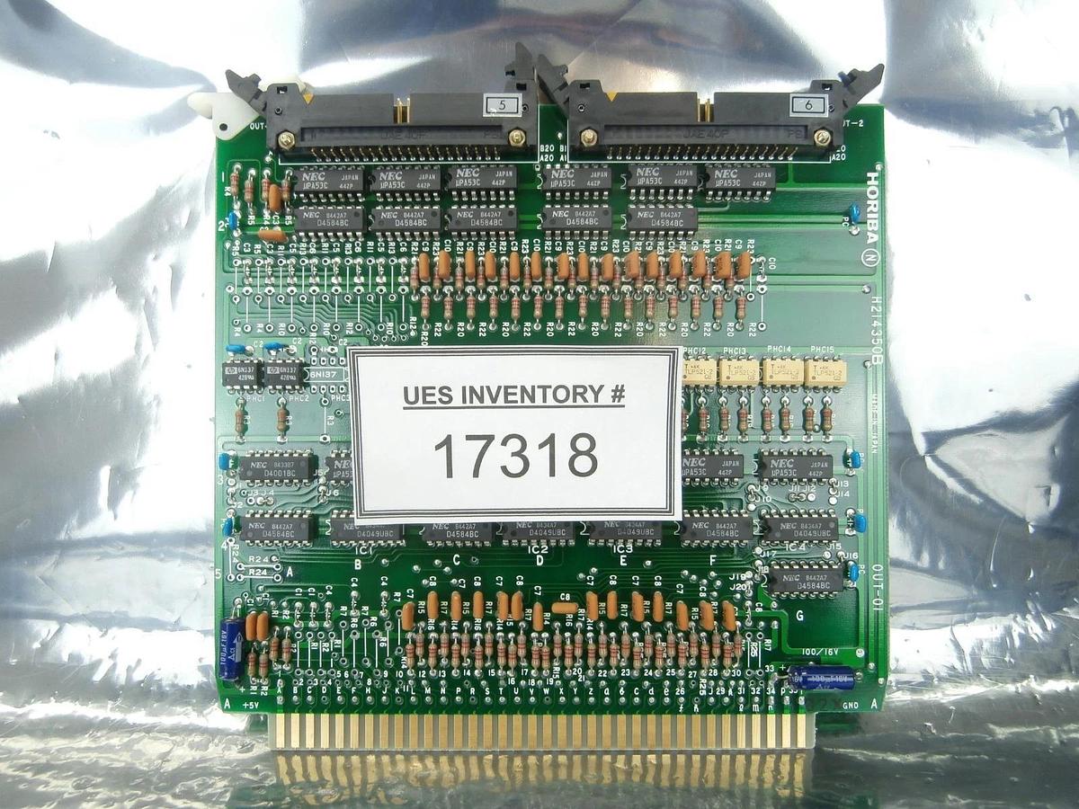 Used Horiba H214350B Signal Output Board PCB Card OUT-01 PD-201A Used Working