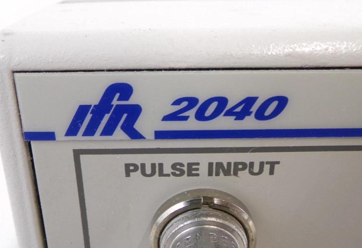 Used IFR 2040 10khz-1.35Ghz Low Noise Signal Generator 9.15 Error 27 Dented As-Is