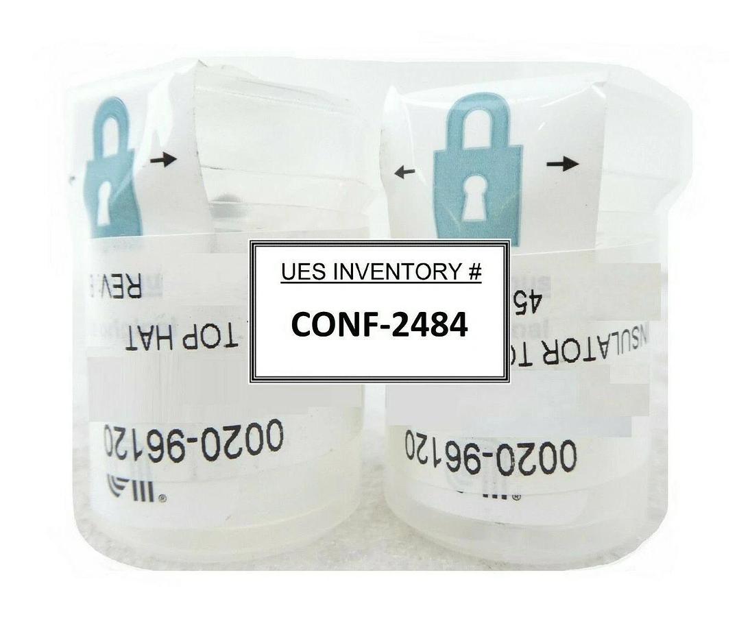 AMAT Applied Materials 0020-96120 Top Hat Insulator Washer Lot of 2 New Surplus