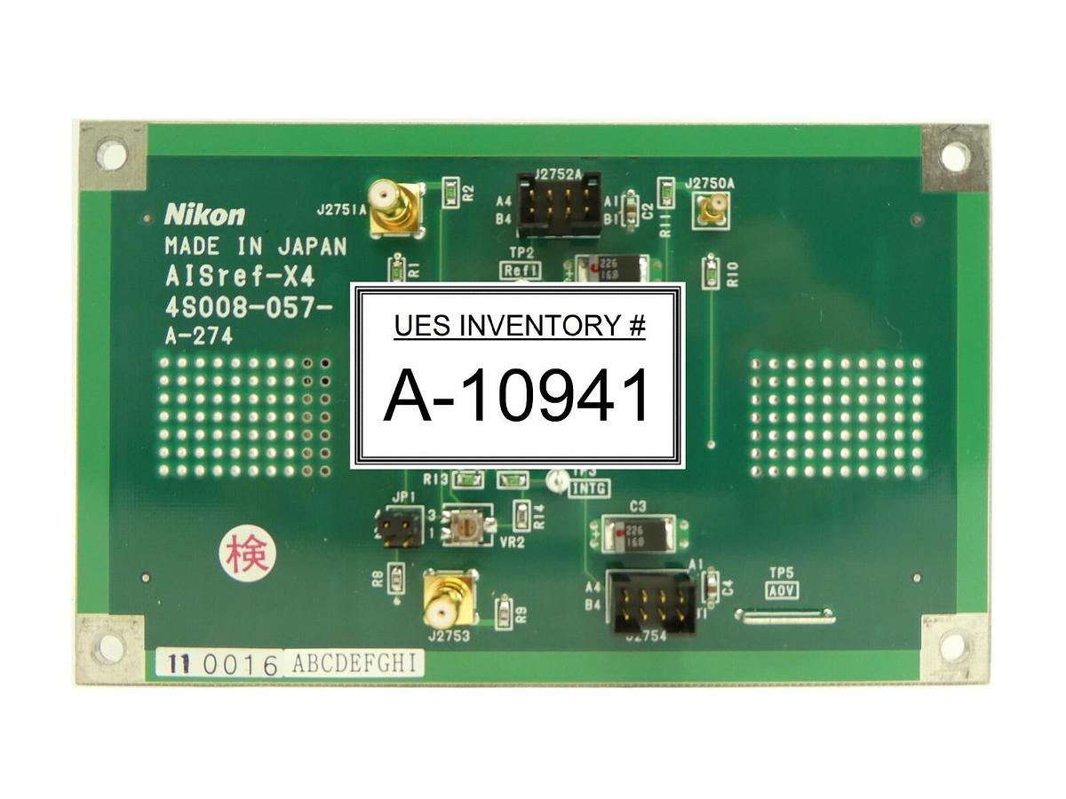 Used Nikon 4S008-057-A-274 Interface Board PCB AISref-X4 NSR-S205C Working Surplus