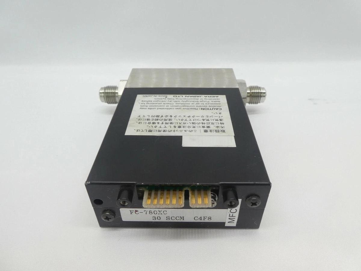 Used Aera FC-780XC Mass Flow Controller MFC 30 SCCM C4F8 Working Surplus