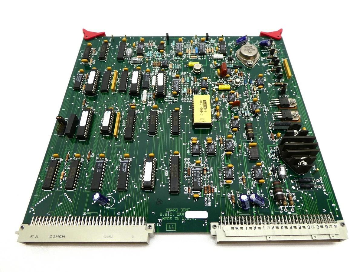 Used ESI Electro Scientific Industries 76992 Z&VAC Controller PCB Card Working Spare