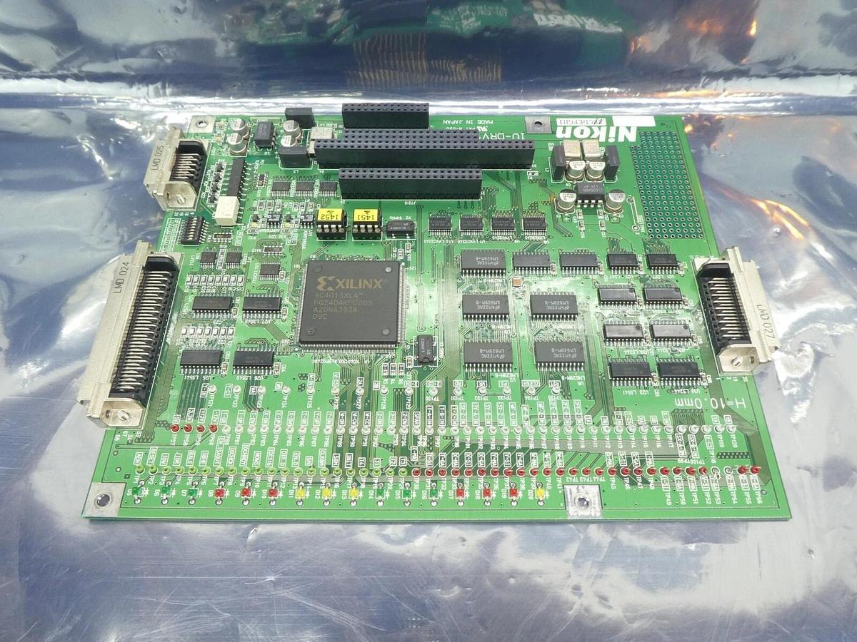 Used Nikon 4S018-922-Ⓑ Driver PCB IU-DRV1-X4P Copper Exposed NSR Series Working Spare