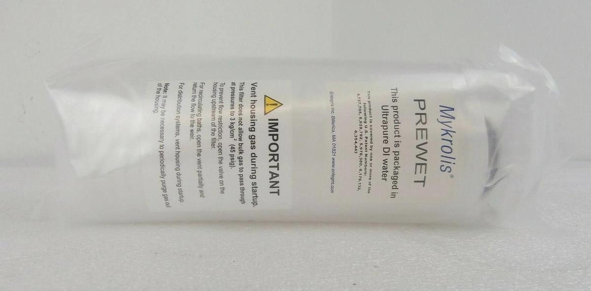 Used Mykrolis QCCYATM01 Filter Catridge QuickChange ATM Chemlock 0.03µm New Surplus