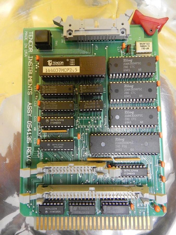 Used Tencor Instruments 054135 PCB Card 054143 Surfscan 4500 KLA-Tencor Used Working