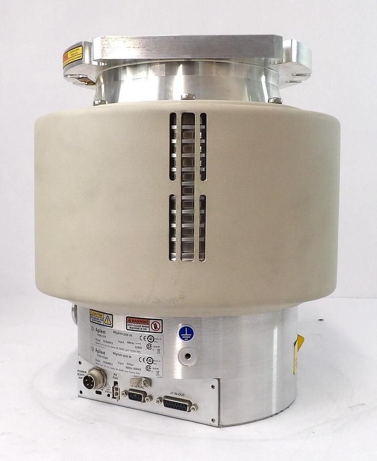 Used TV903 Agilent EX9698812 Turbomolecular Pump Turbo Tested For Rebuild As-Is