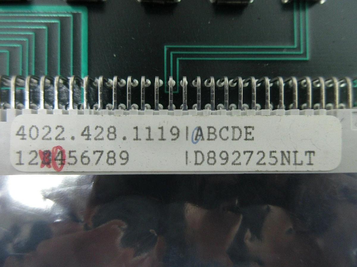 Used ASML 4022.428.11190 Timing Control PCB Card PAS 5000/2500 Wafer Stepper Used