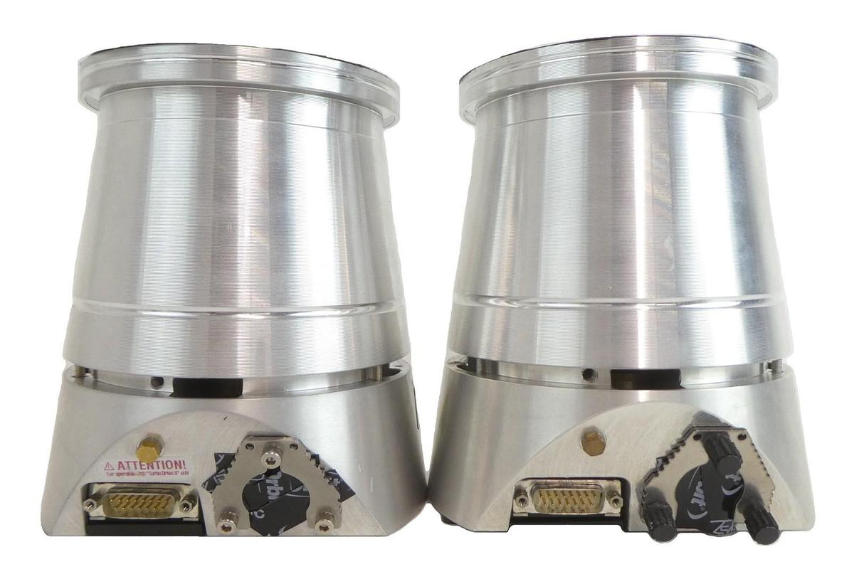 Used TW 250 S Leybold 11352 Turbomolecular Vacuum Pump Turbo Lot of 2 Working